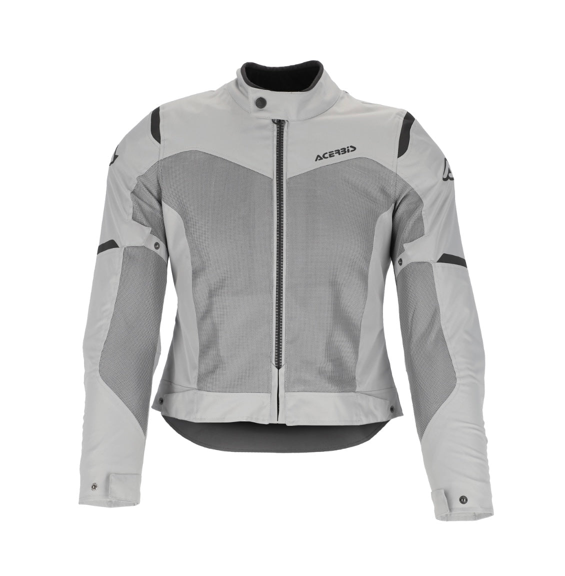 Giacca Moto Estiva Certificata Classe AA CE Donna Acerbis RAMSEY VENTED 2.0 GRIGIO CHIARO