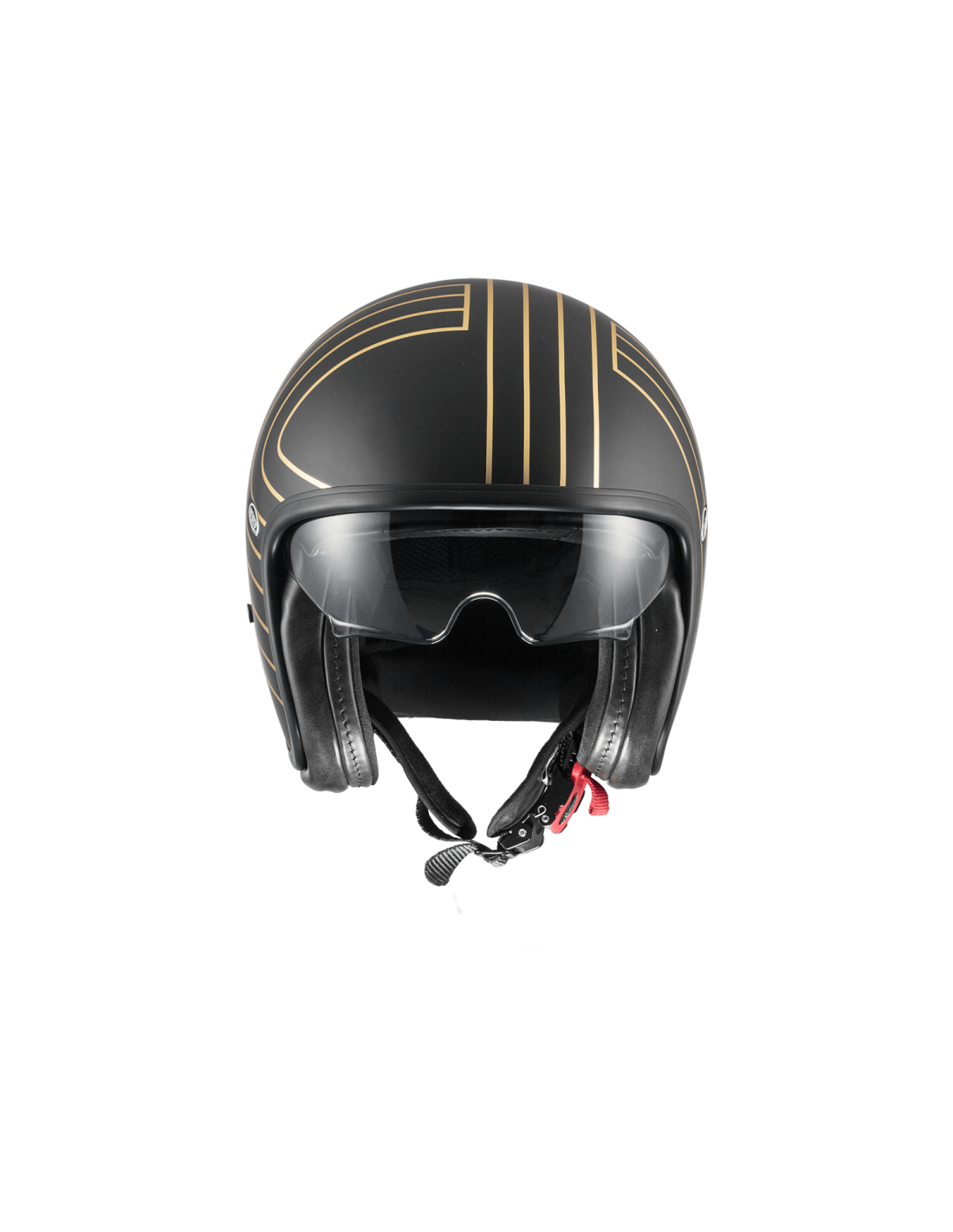 Premier, Vintage Casco Jet In Fibra Di Carbonio, Dyneema e Aramidica - EX GOLD CHROMED BM