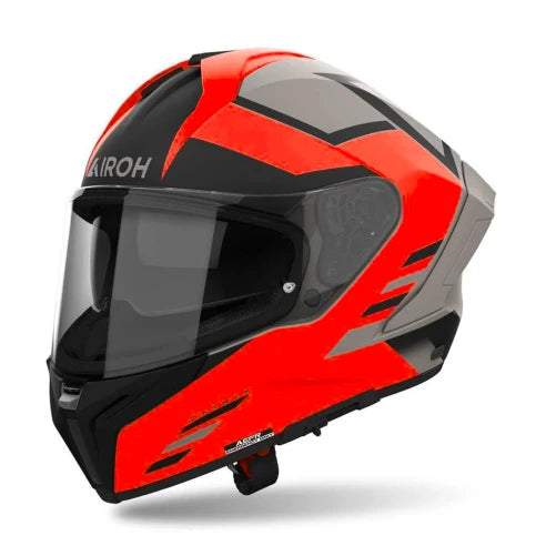 Airoh Matryx THRON ORANGE MATT – Casco Integrale Moto ECE 22.06