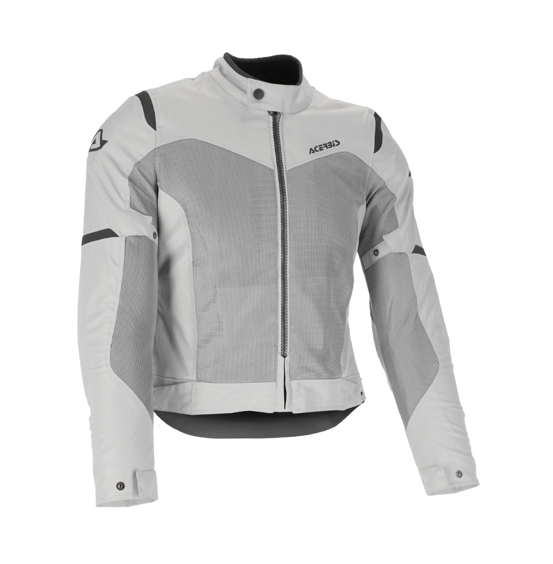 Giacca Moto Estiva Certificata Classe AA CE Donna Acerbis RAMSEY VENTED 2.0 GRIGIO CHIARO