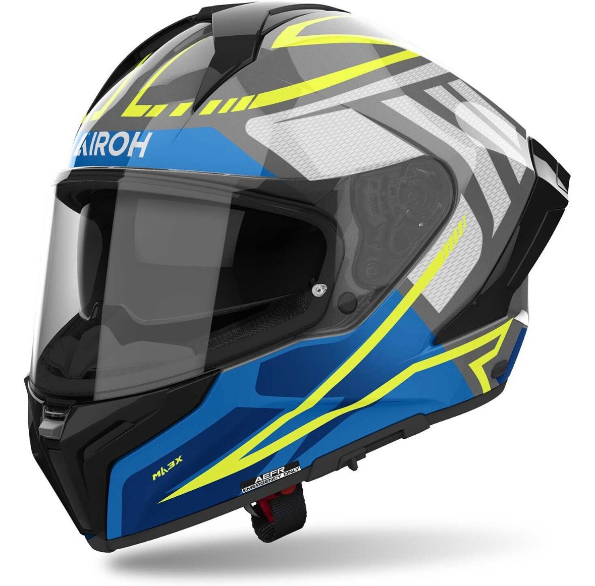 Airoh Matryx Rider Blue Gloss – Casco Integrale Moto ECE 22.06