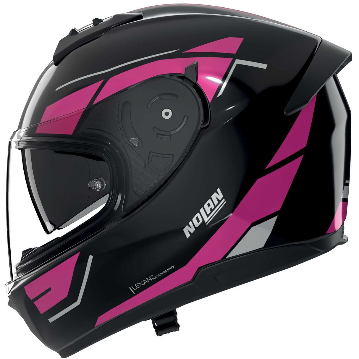 NOLAN N60-6 CLASSICO SINCRONO 354 Nero / Fucsia
