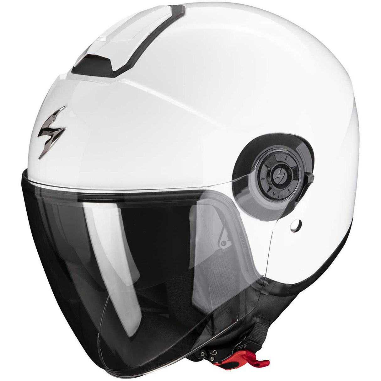 Casco jet Scorpion EXO-CITY II SOLID GLOSSY WHITE ECE 22.06