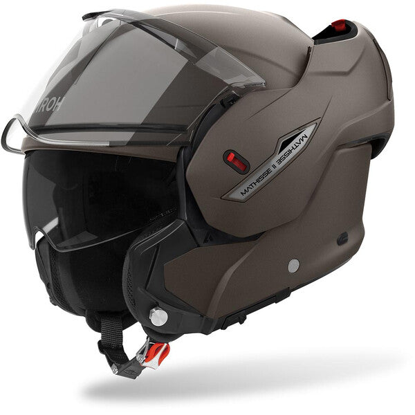 Casco modulare apribile a 360° Airoh Mathisse II BRONZE MATT