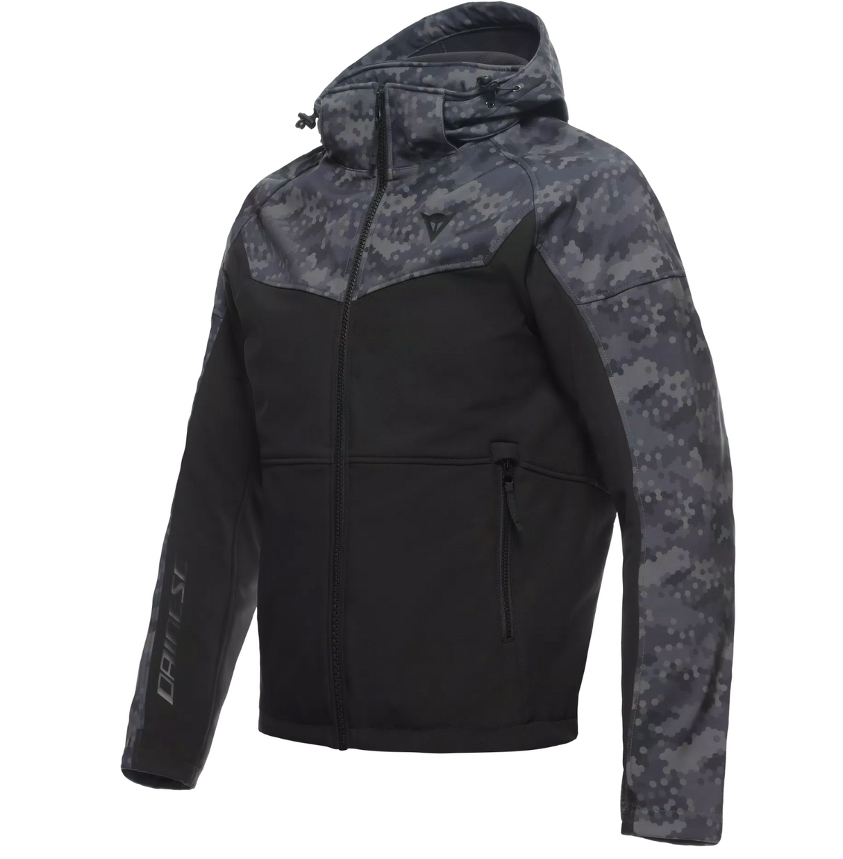 Dainese Ignite Tex Black/Camo-Gray – Giacca Moto Uomo in Tessuto CE