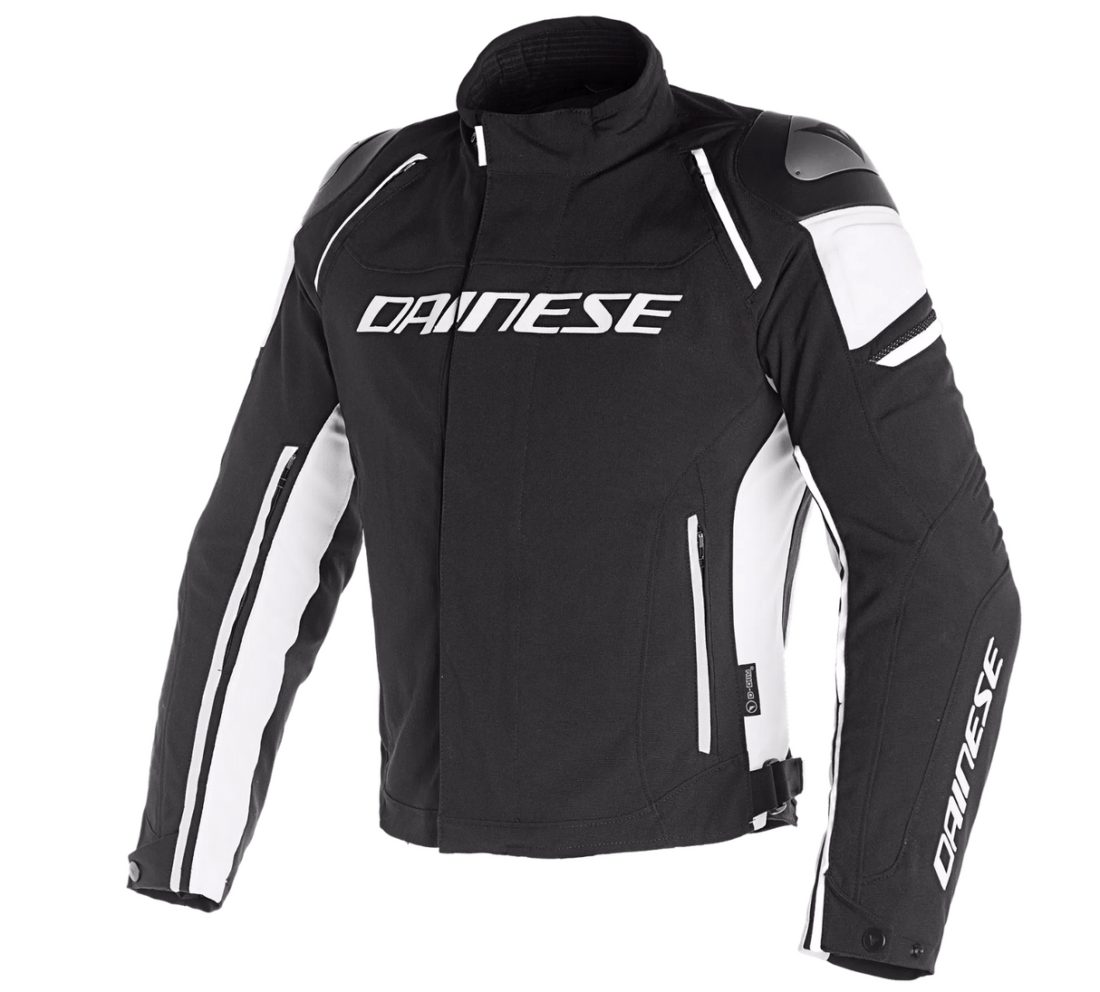 Dainese Racing 3 D-Dry® – Giacca Moto Impermeabile Black/Black/White