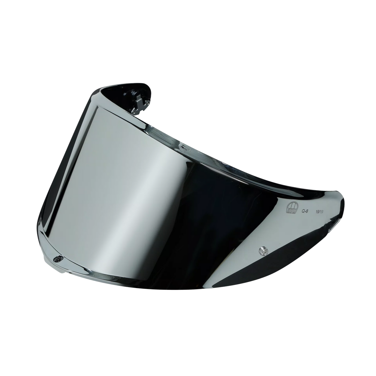 Visiera AGV K6 S/k6 Mplk - Iridium Argento, Unisex, Iridium Silver