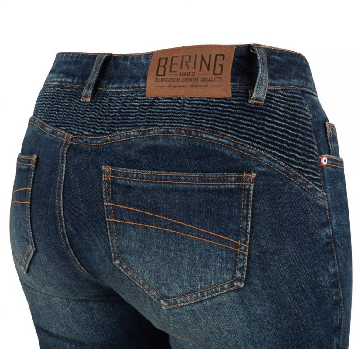 Bering Lady Tracy Blu – Jeans Moto da Donna Certificati CE