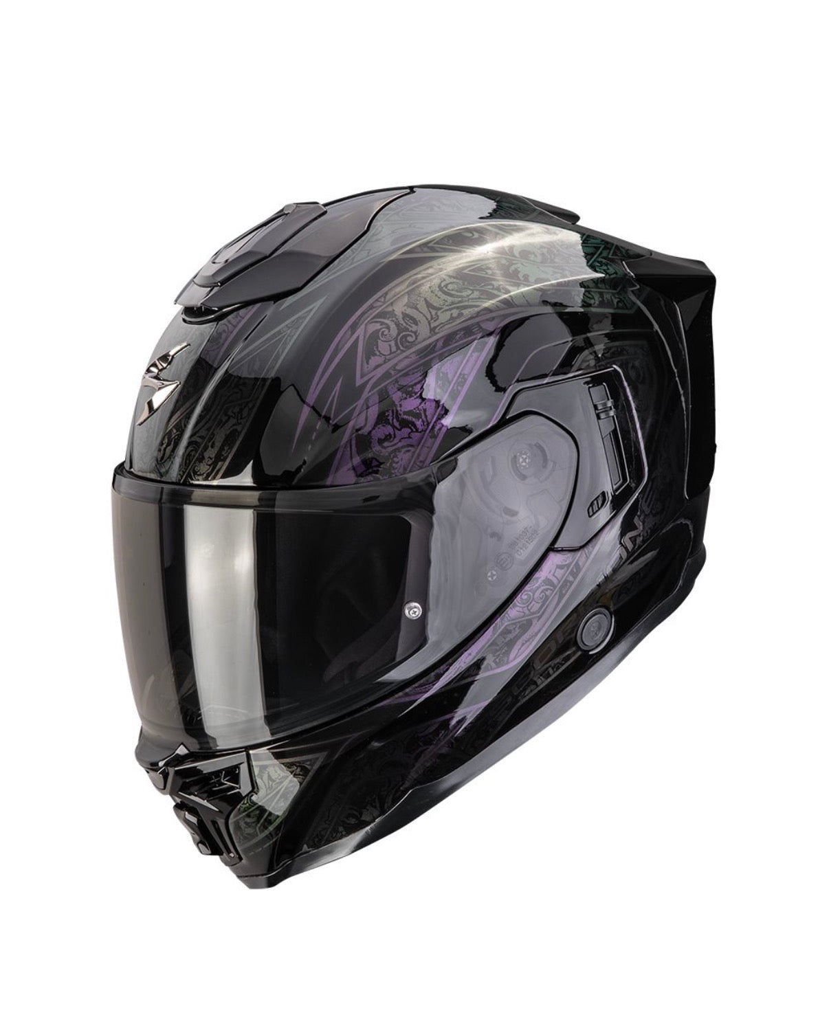 SCORPION EXO-1500 AIR FANTASY BLACK CHAMALEONT