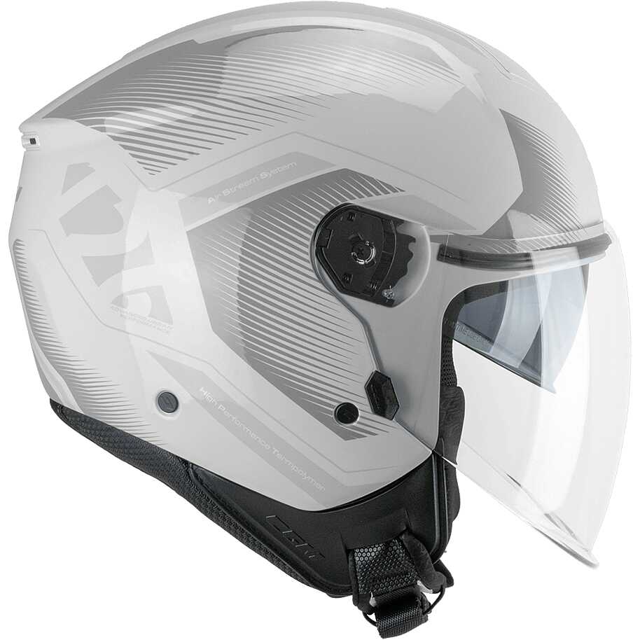 Casco jet Doppia Visiera CGM 126G IPE CITY Bigio Grigio