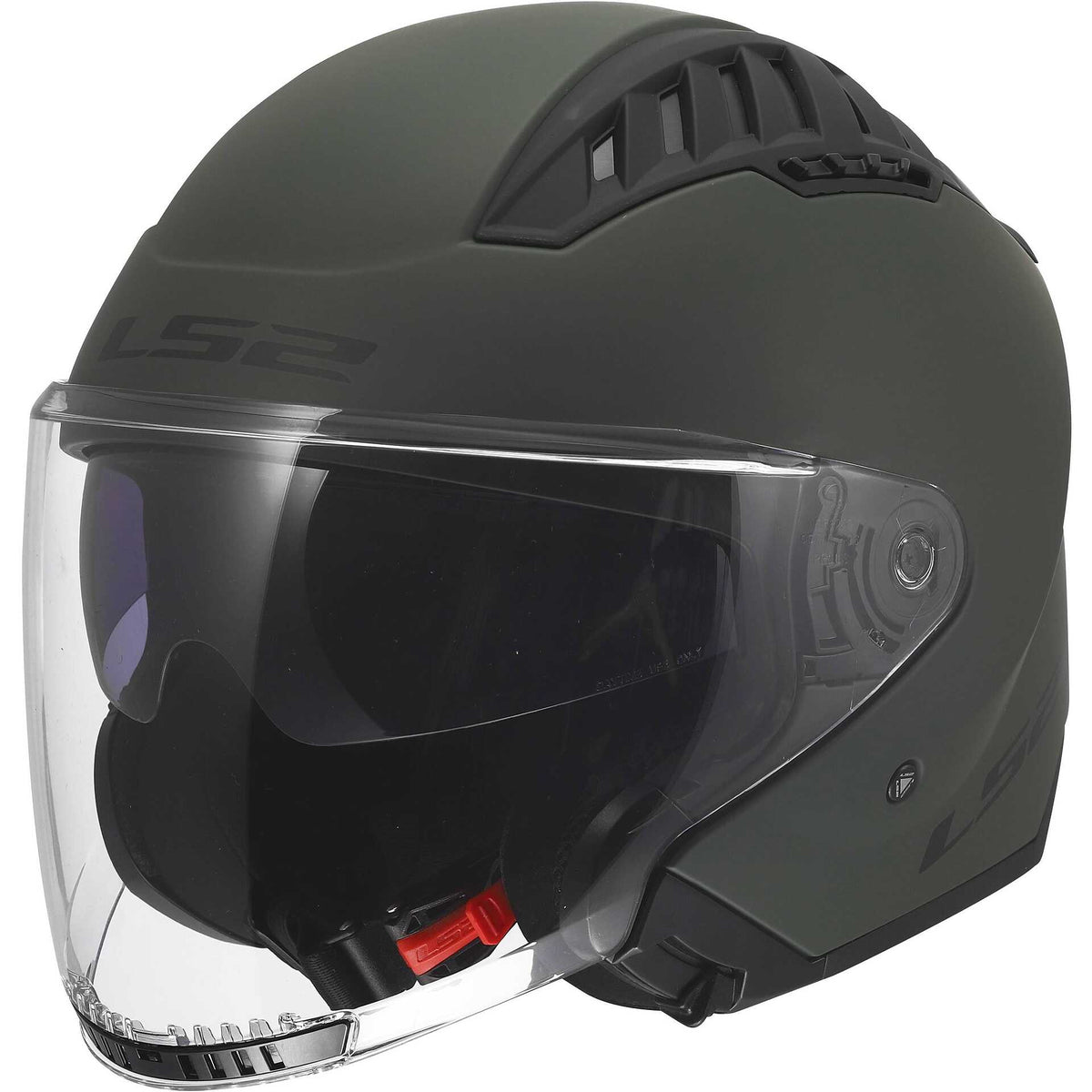Ls2 OF600 Copter II Solid Verde Militare Opaco