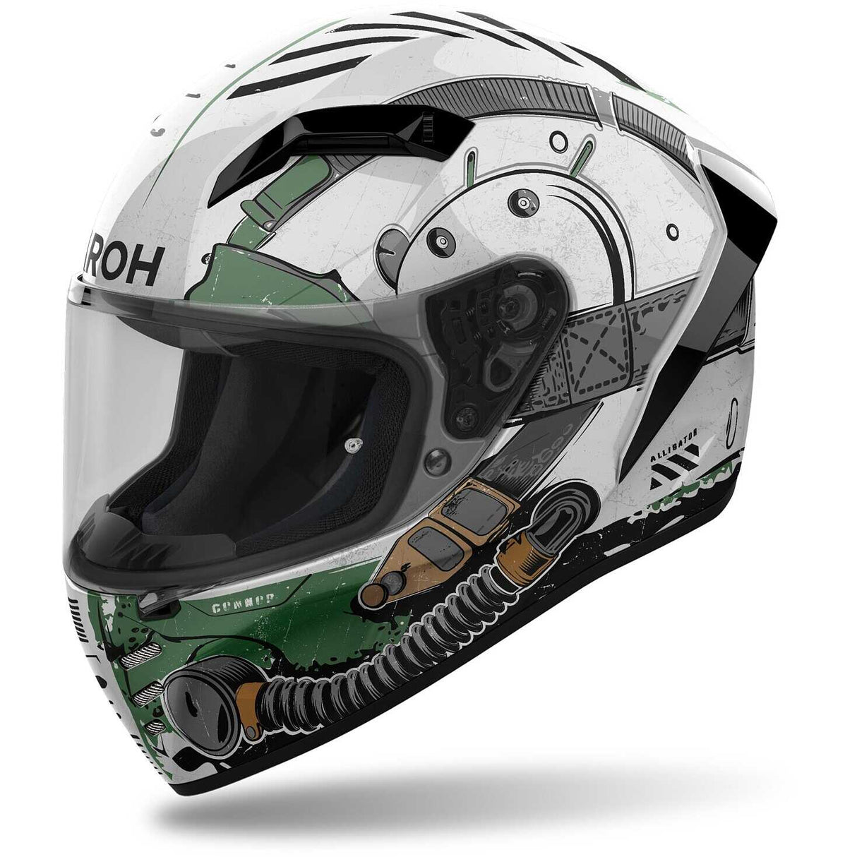 Airoh Connor, Casco Integrale - ALLIGATOR GLOSS