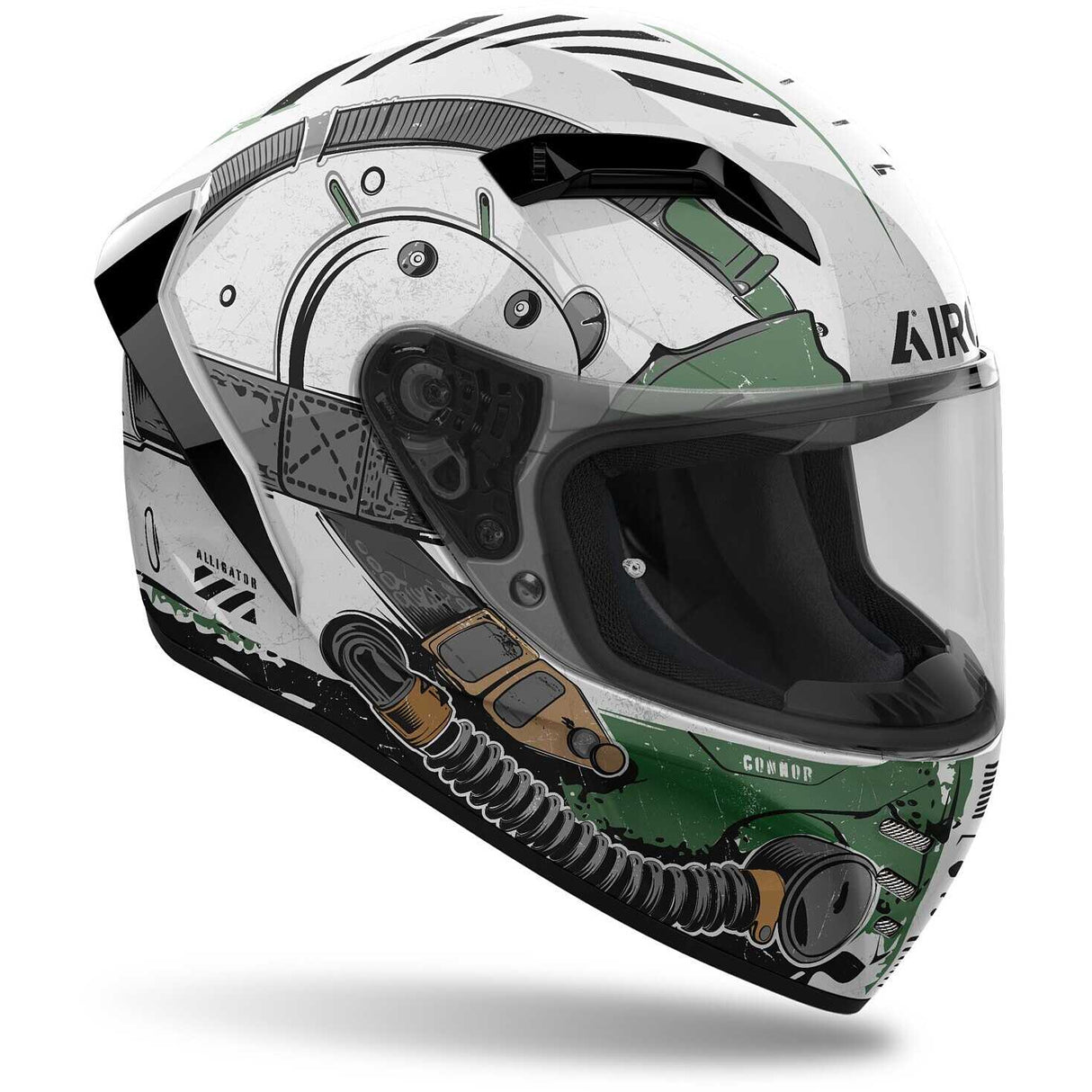 Airoh Connor, Casco Integrale - ALLIGATOR GLOSS