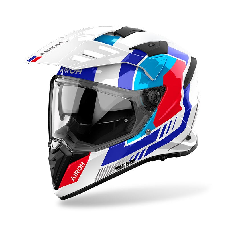 Airoh Bandit – Casco Adventure HORN WHITE GLOSS