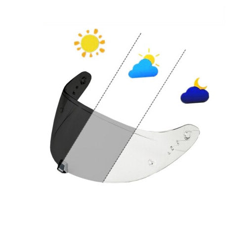 Visiera Scorpion KDF16-2 EXO-R1 2D fotocromatica