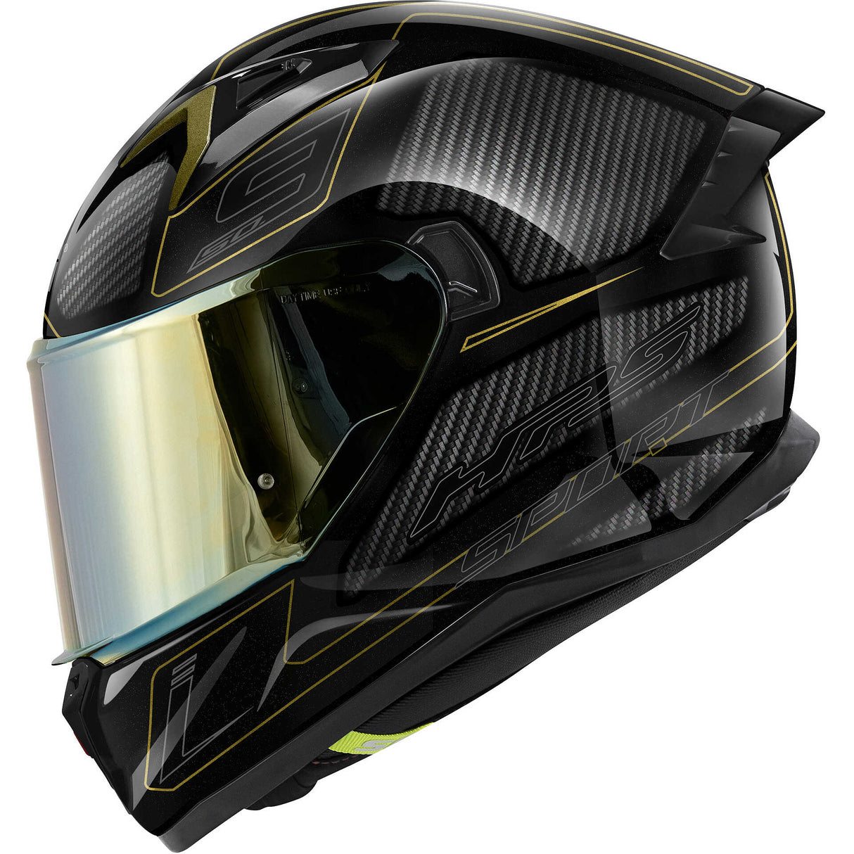 GIVI Casco Integrale 50.9F Enigma Nero Titanio Oro