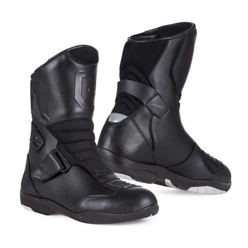 Scarpe Moto Eleveit T Ox WP Black – Impermeabili e Certificate CE