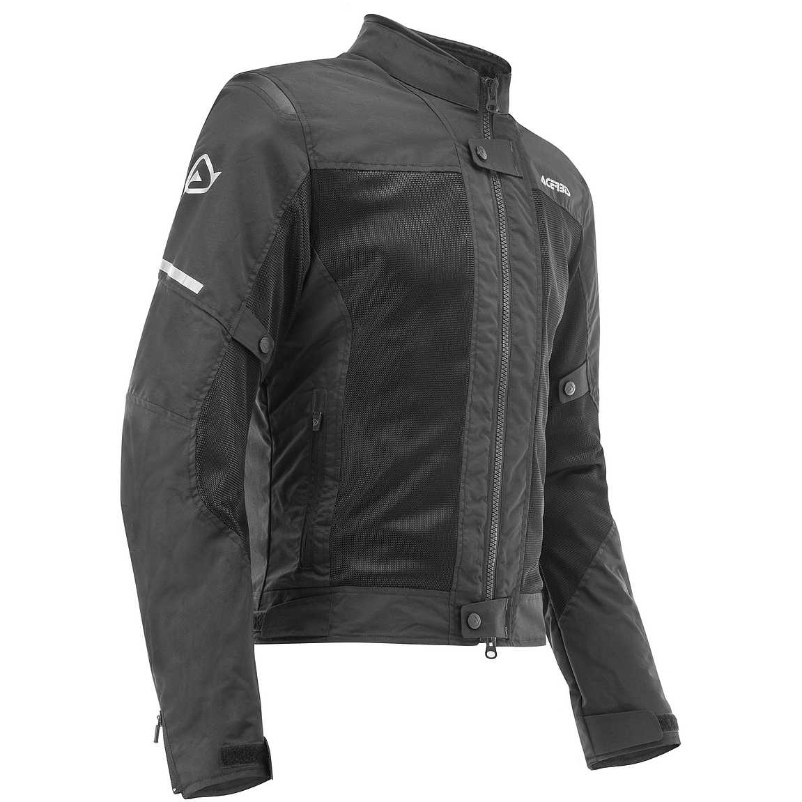 Giacca Moto Estiva Certificata Classe AA CE Donna Acerbis RAMSEY VENTED 2.0 NERA