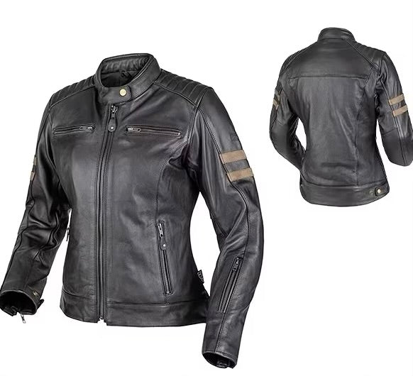 MOORE LEGEND, Giacca Moto Donna Vera Pelle 12 MESI