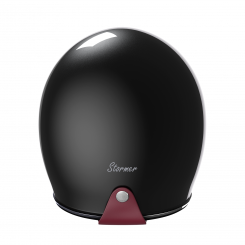 Casco Jet Stormer Quartz Vintage ECE 22.06 BLACK PEARLY