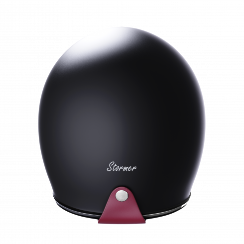 Casco Jet Stormer Quartz Vintage ECE 22.06 BLACK MATT