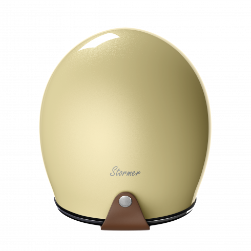 Casco Jet Stormer Quartz Vintage ECE 22.06 OFF-WHITE PEARLY