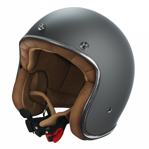 Casco Jet Stormer Quartz Vintage ECE 22.06 KAKI MATT