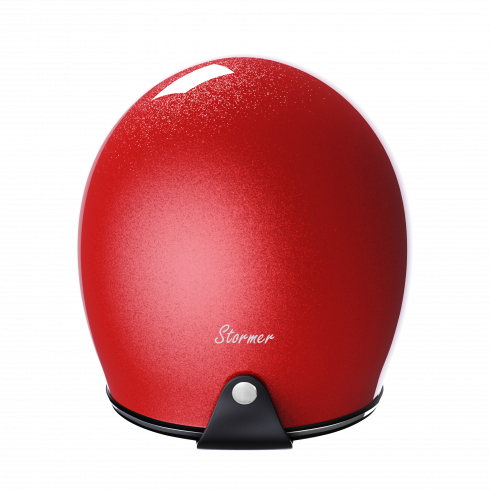 Casco Jet Stormer Quartz Vintage ECE 22.06 GLITTER RED GLOSSY