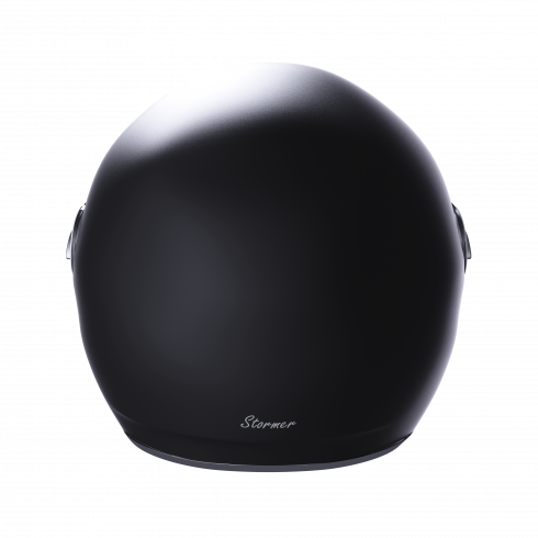 Casco Jet vintage Stormer Clyde ECE 22.06 BLACK MATT