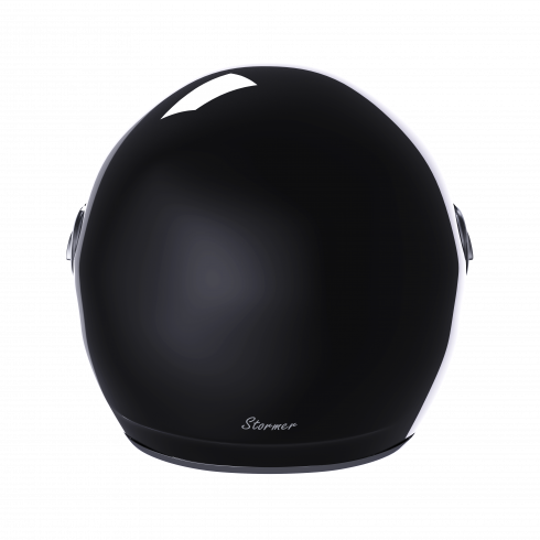 Casco Jet vintage Stormer Clyde ECE 22.06 BLACK PEARLY