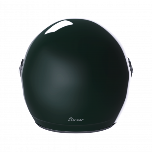 Casco Jet vintage Stormer Clyde ECE 22.06 ENGLISH GREEN GLOSSY