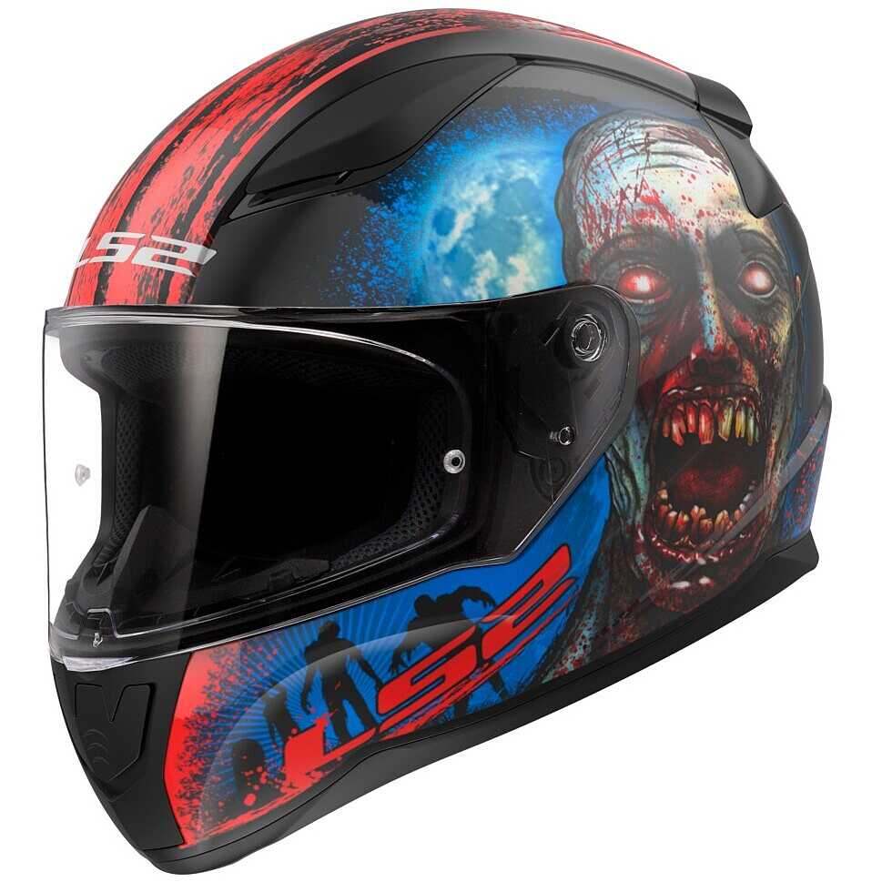 LS2 FF353 RAPID II ZOMBIE BLACK RED-06