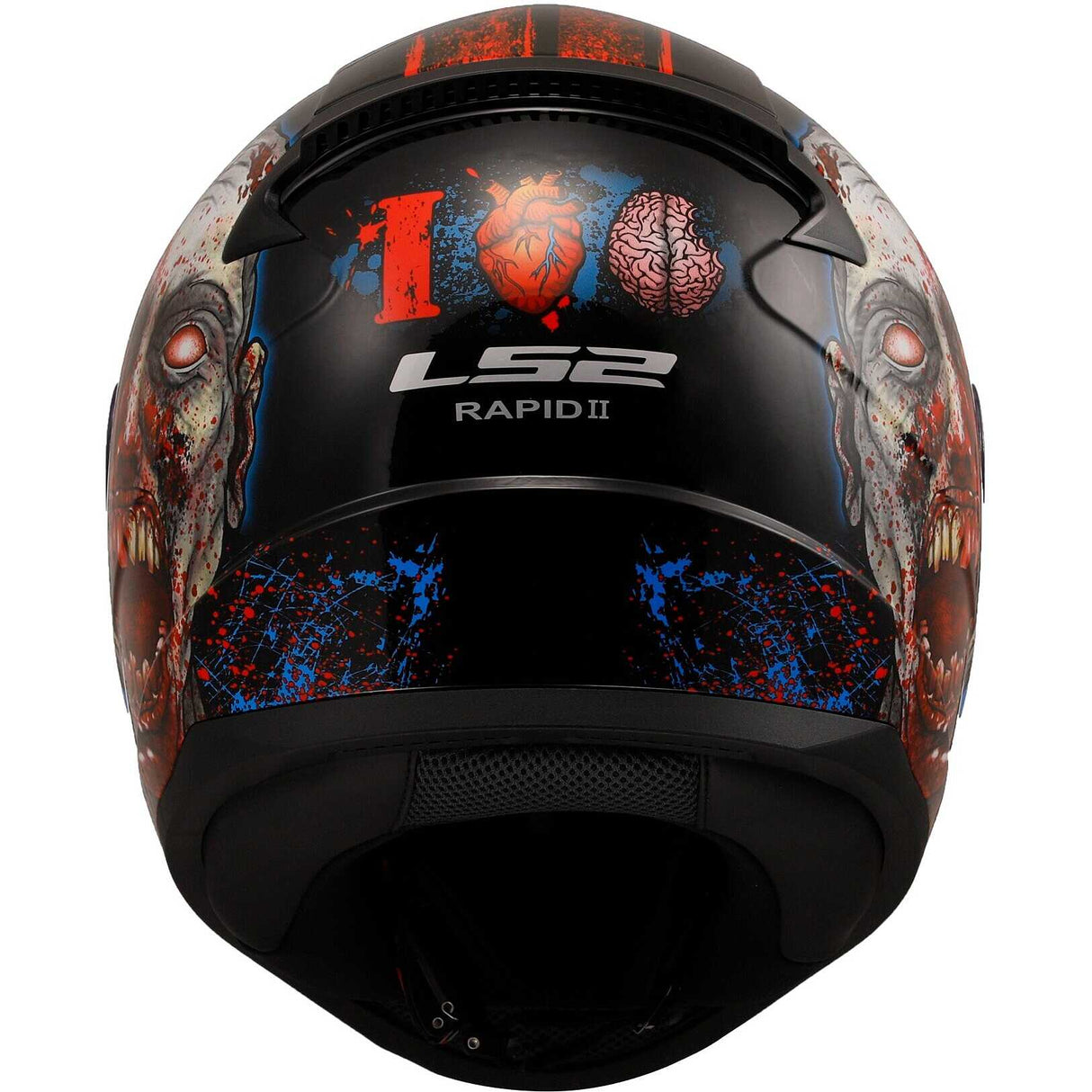 LS2 FF353 RAPID II ZOMBIE BLACK RED-06