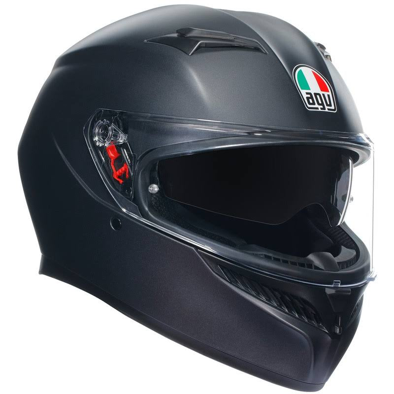 AGV, Casco Integrale Doppia visiera K3 22.06, MATT BLACK