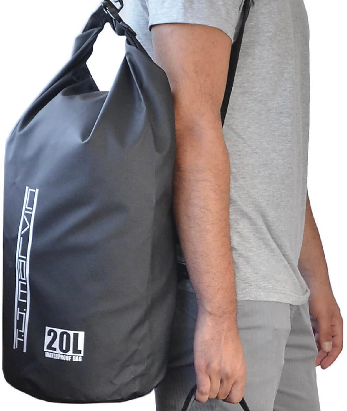 borsa Impermeabile Tj Marvin SACCA ROLL B21 Nero