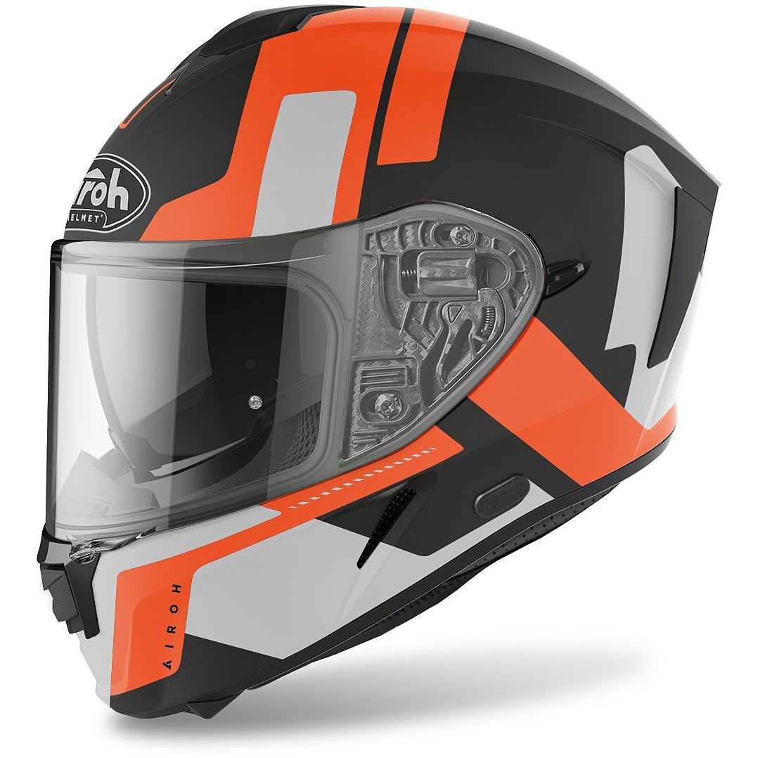 Airoh Spark – Casco Integrale Moto SHOGUN ORANGE MATT
