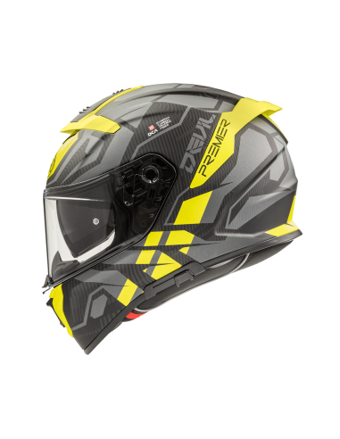 Premier DEVIL Casco Integrale Con Visierino Parasole - JC Y BM