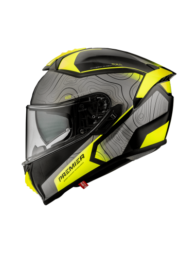 Premier EVOLUZIONE Casco Integrale in fibra Con Visiera Parasole - DKY