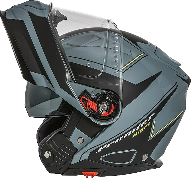 Premier DELTA, Casco Modulare Con Visierino Parasole - RG Y BM