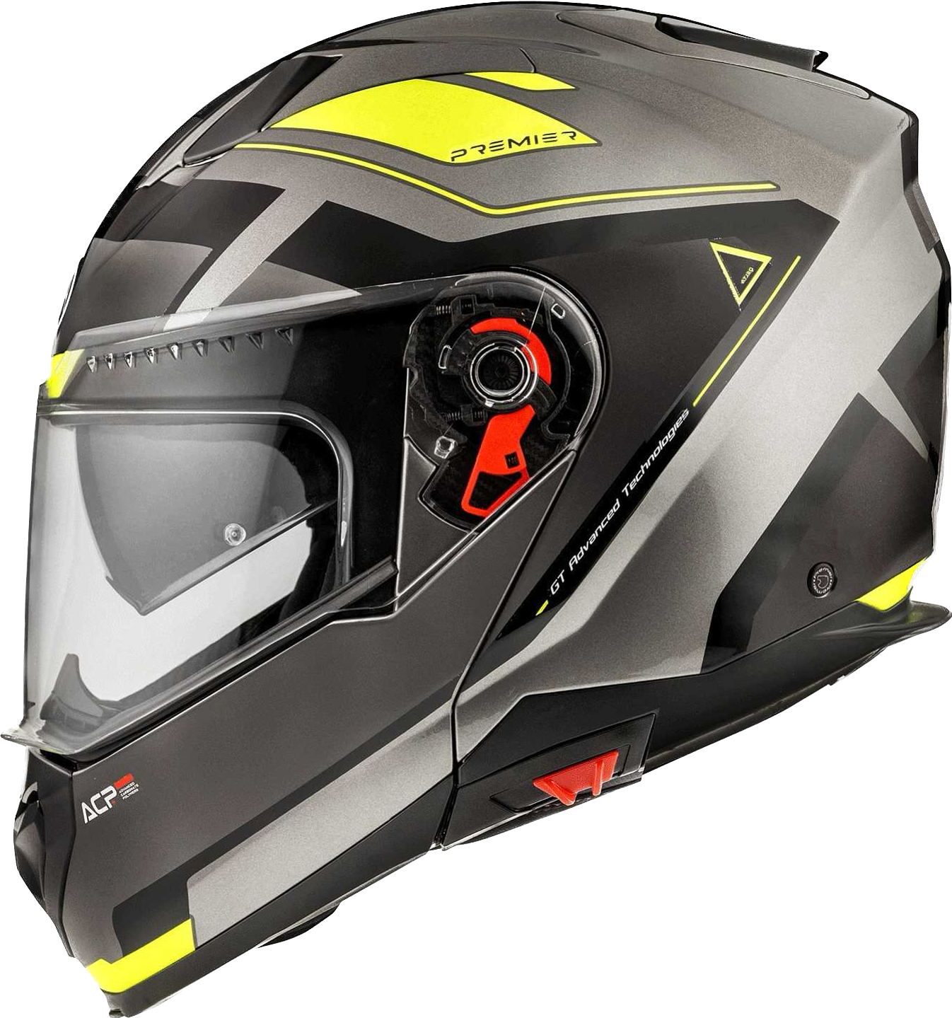 Premier DELTA EVO Casco Modulare Con Visierino Parasole e Doppia Omologazione P/J - AS Y 17