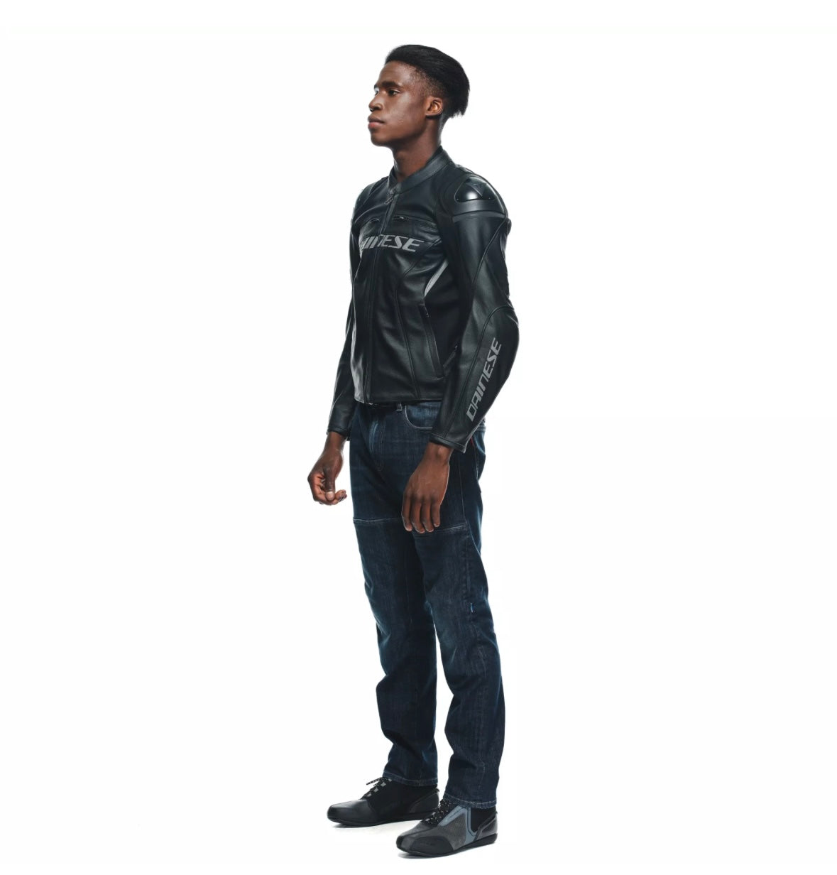 DAINESE RACING 4 GIACCA PELLE UOMO BLACK