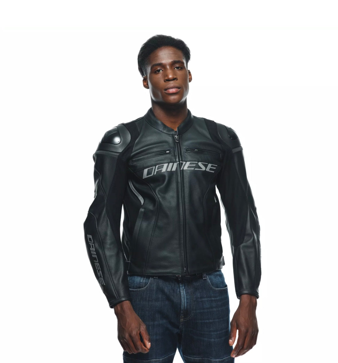 DAINESE RACING 4 GIACCA PELLE UOMO BLACK