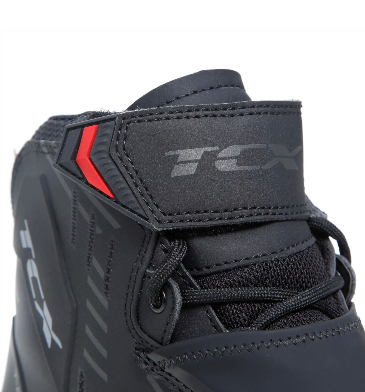 TCX R04D WP Black – Scarpe Moto Uomo Impermeabili Certificate CE