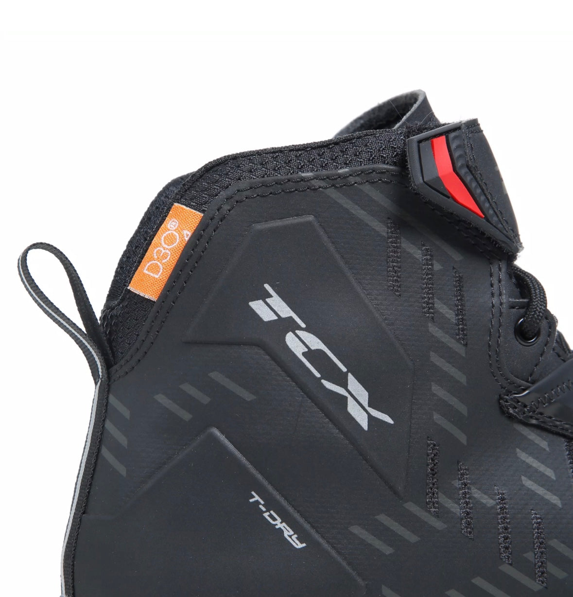 TCX R04D WP Black – Scarpe Moto Uomo Impermeabili Certificate CE