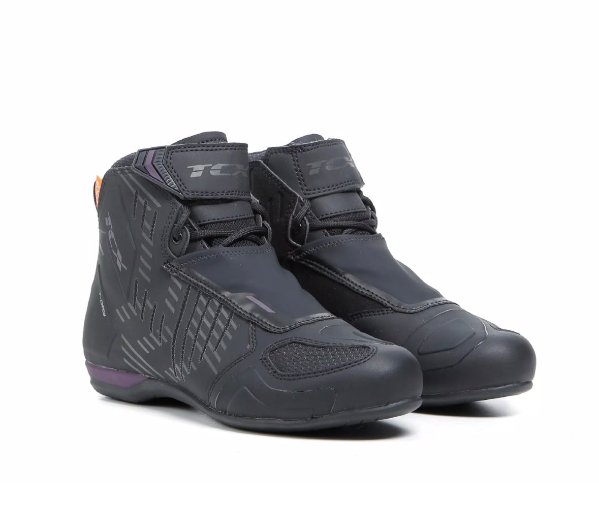 TCX R04D WP Black – Scarpe Moto Donna Impermeabili Certificate CE