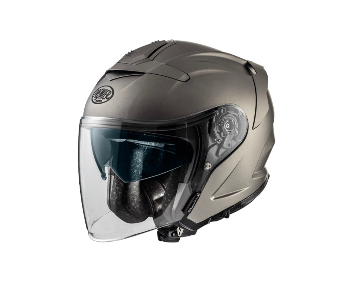 Premier JT5 U17 Titanio – Casco Jet Moto ECE 22.06