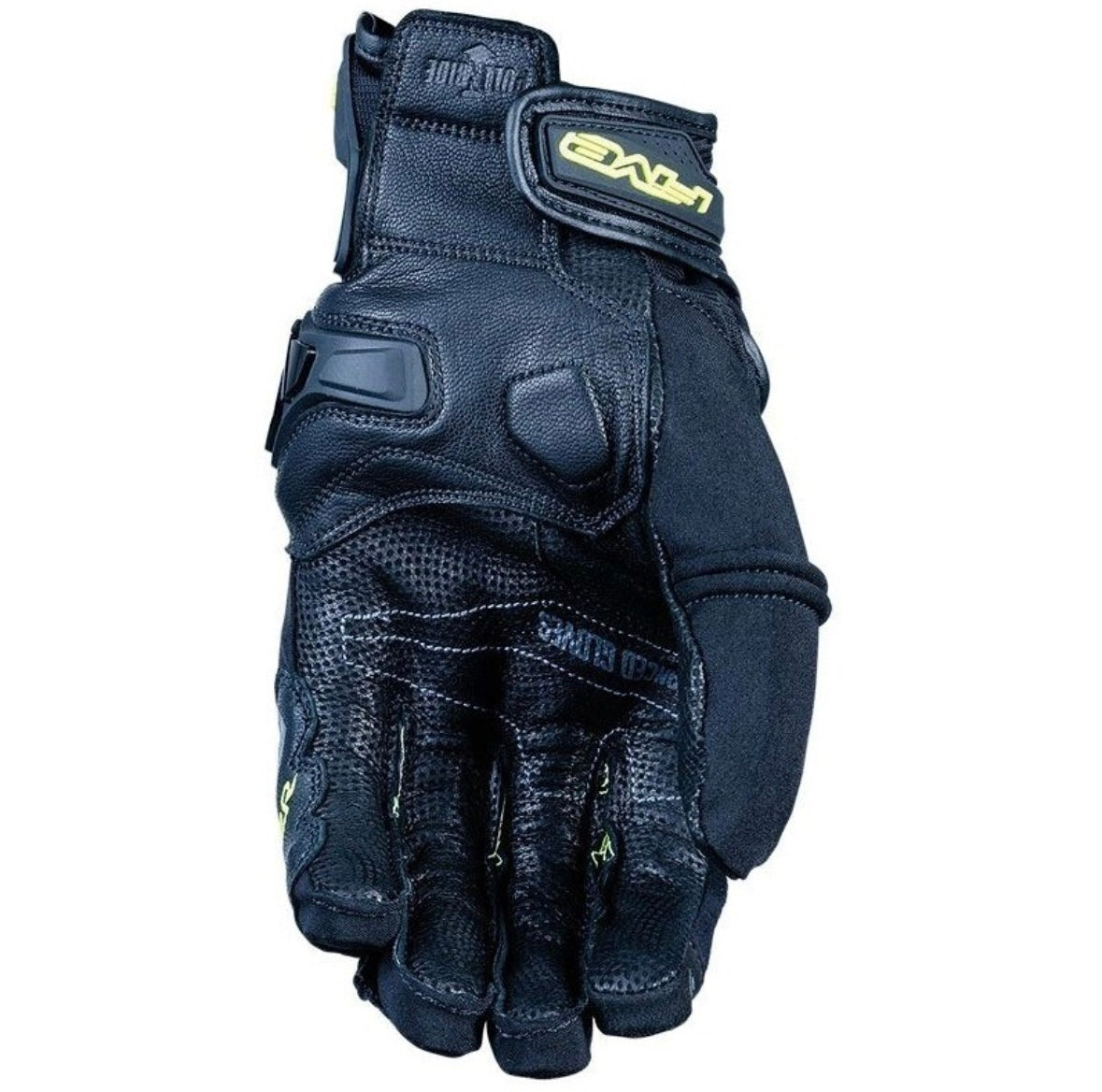 FIVE X-RIDER WP BLACK/YELLOW GUANTI INVERNALLI IMPERMEABILI