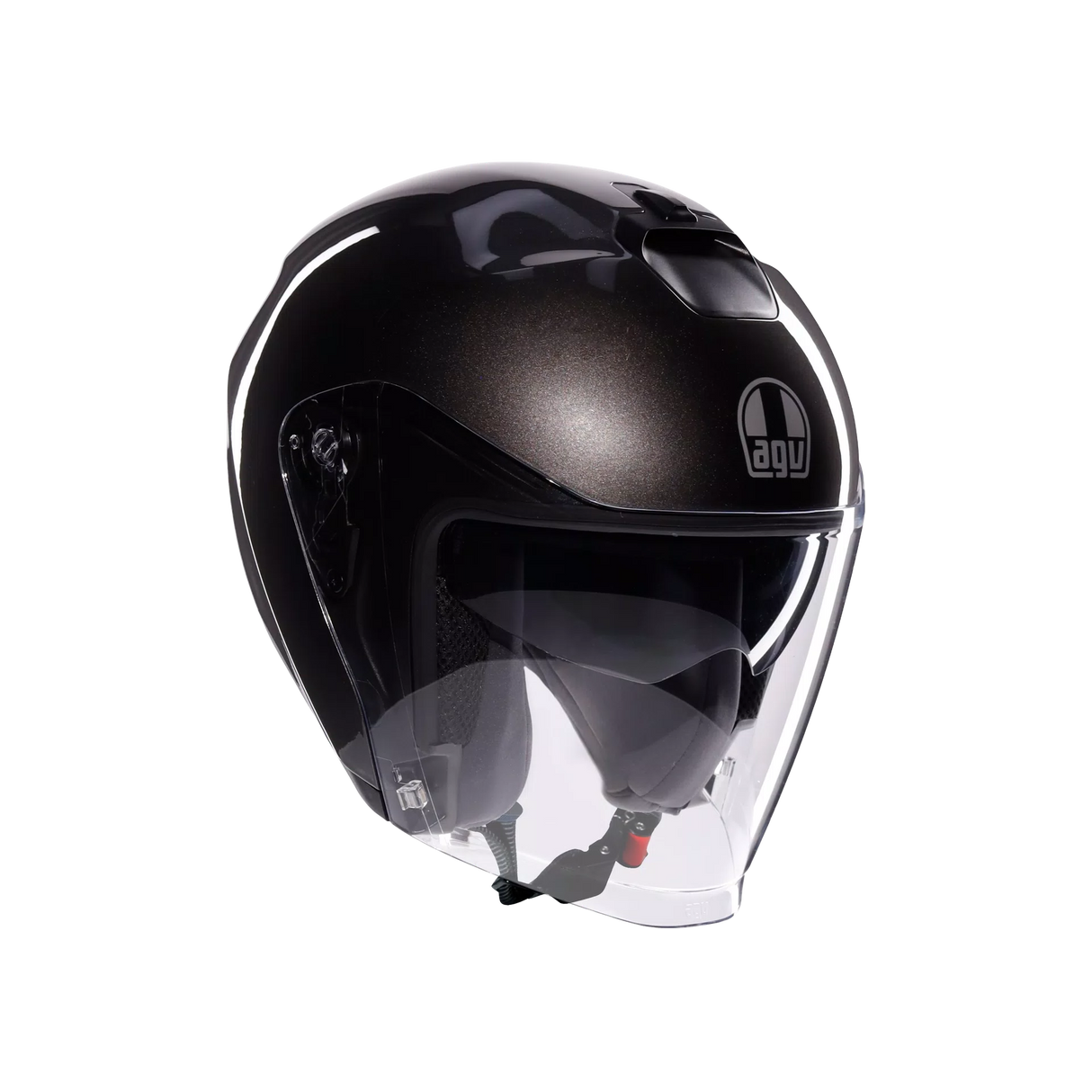 AGV IRIDES MONO ASFALTO GREY - CASCO MOTO JET E2206