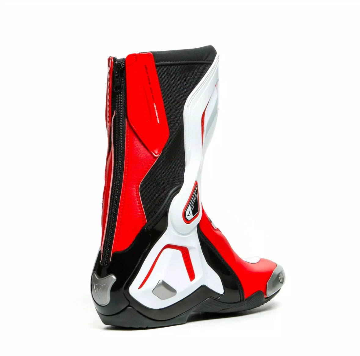 Dainese Torque 3 Out Boots Black/White/Lava Red – Stivali Moto Racing CE