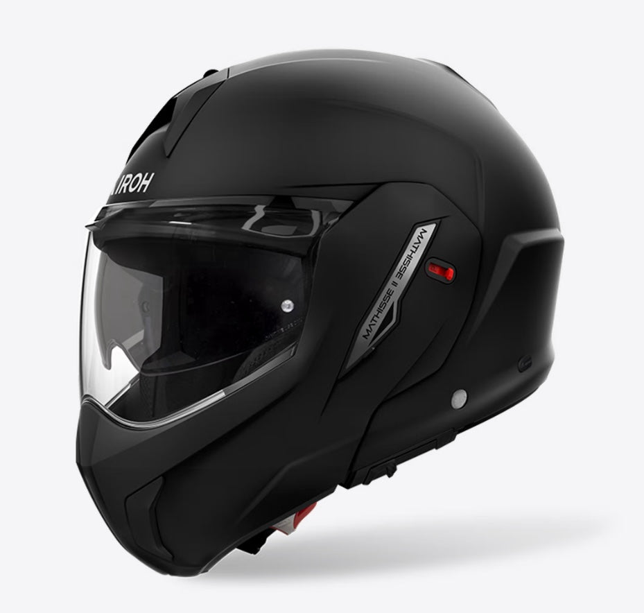 Casco modulare apribile a 360° Airoh Mathisse II COLOR MATT BLACK